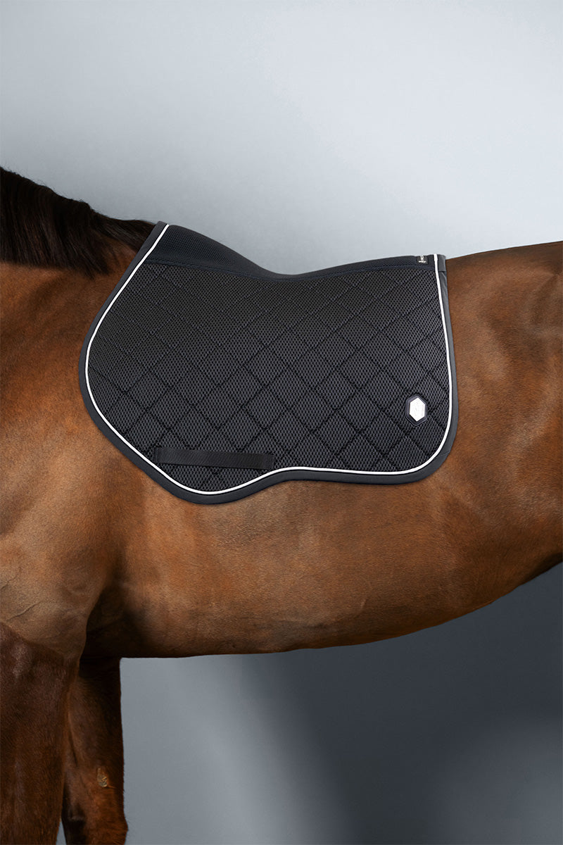 Dynamix Tapis de selle Mesh velours 3D - Harcour