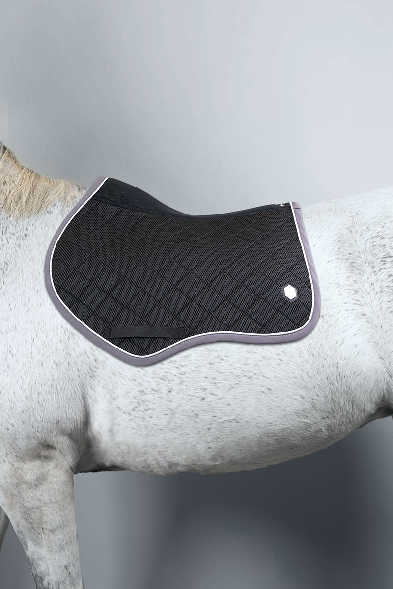 Dynamix Tapis de selle Mesh velours 3D - Harcour