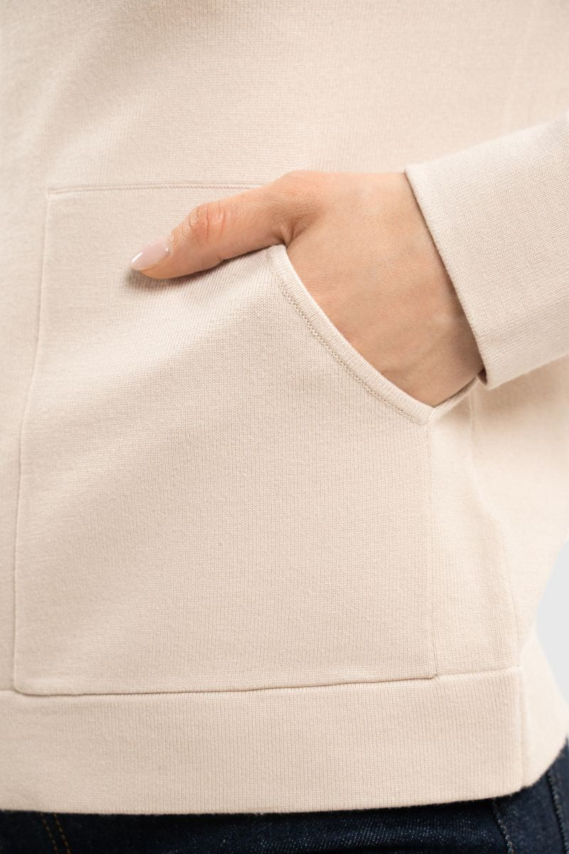 Amelie Sweat zippé maille - Harcour