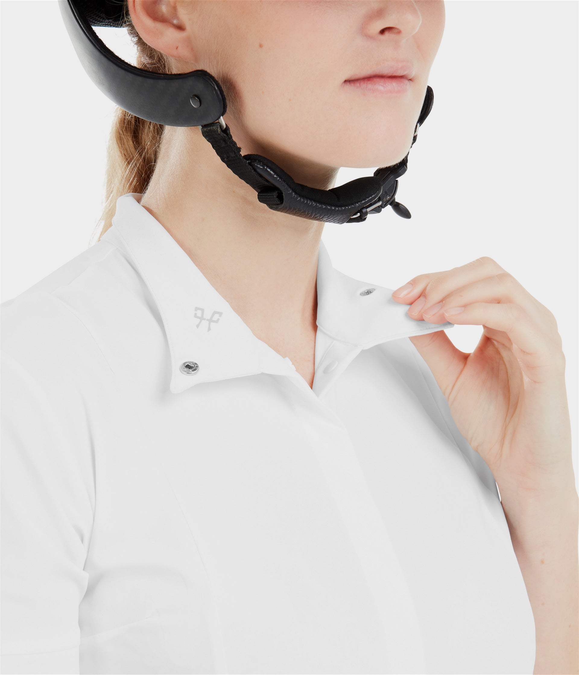 Chemise de concours Horse Pilot Monica Manches Courtes Femme