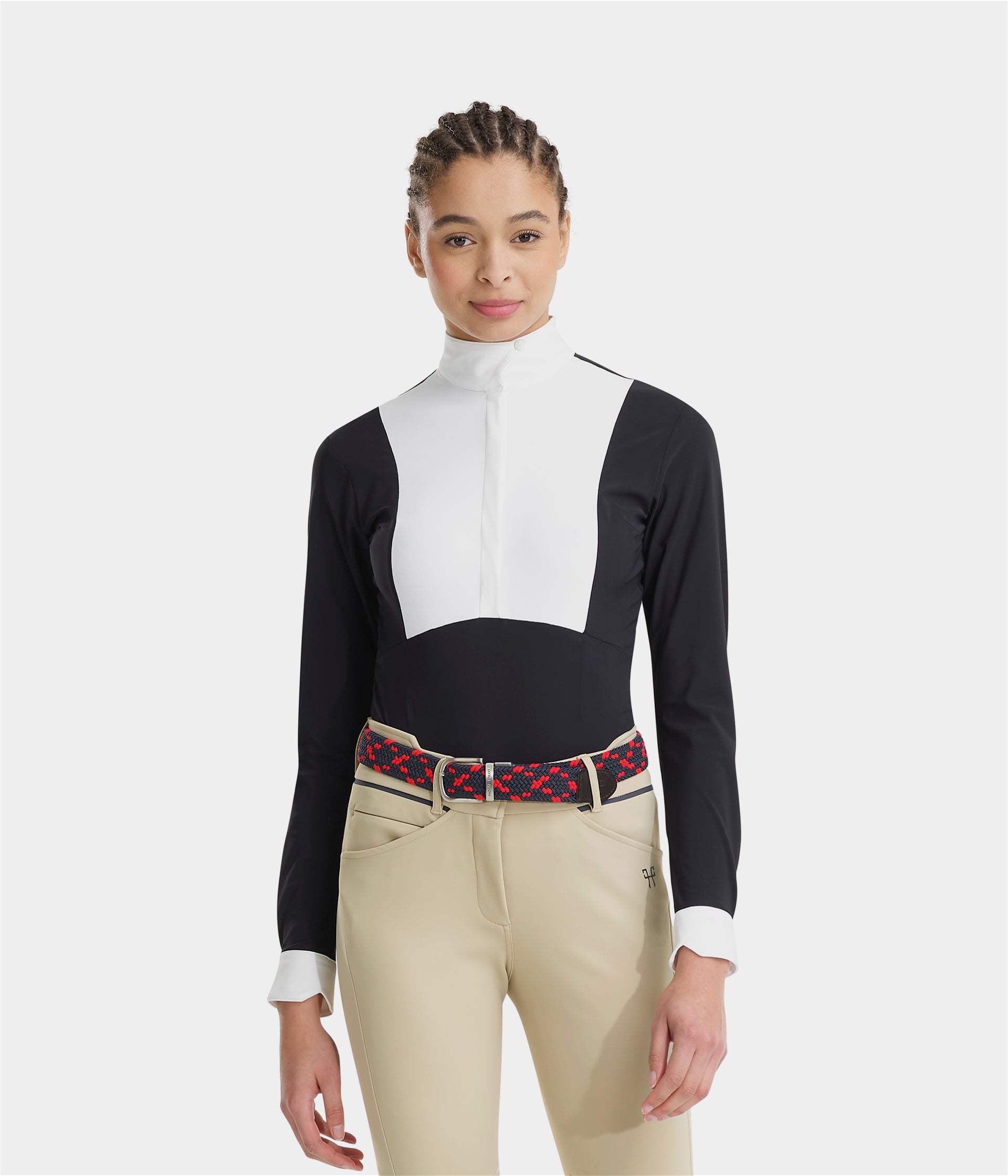 Polo Horse Pilot Monica Manches Longues Femme