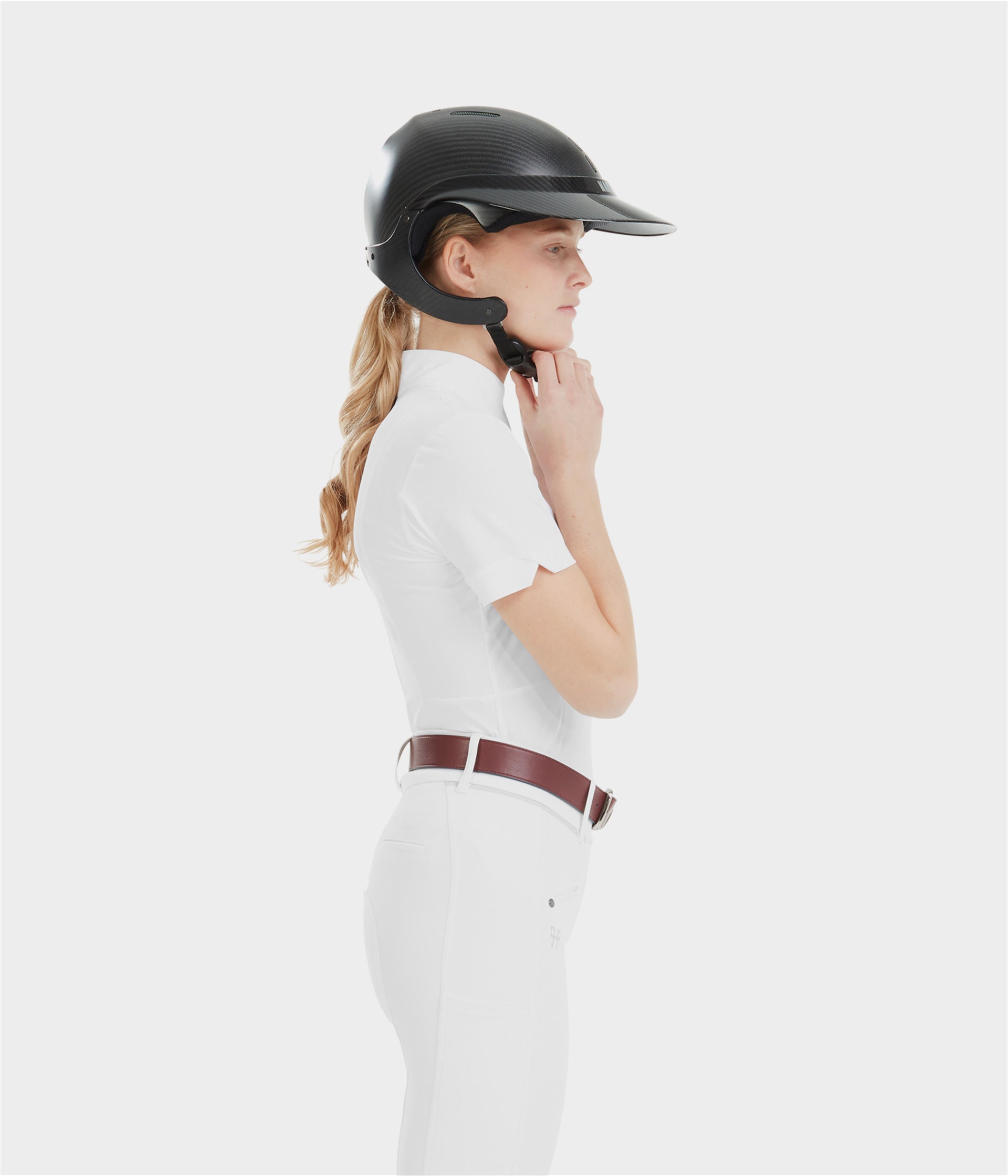 Chemise de concours Horse Pilot Monica Manches Courtes Femme