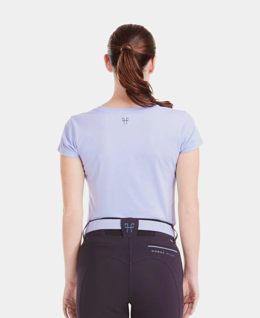 T-Shirt Team Shirt Femme avec Imprimé - Horse Pilot