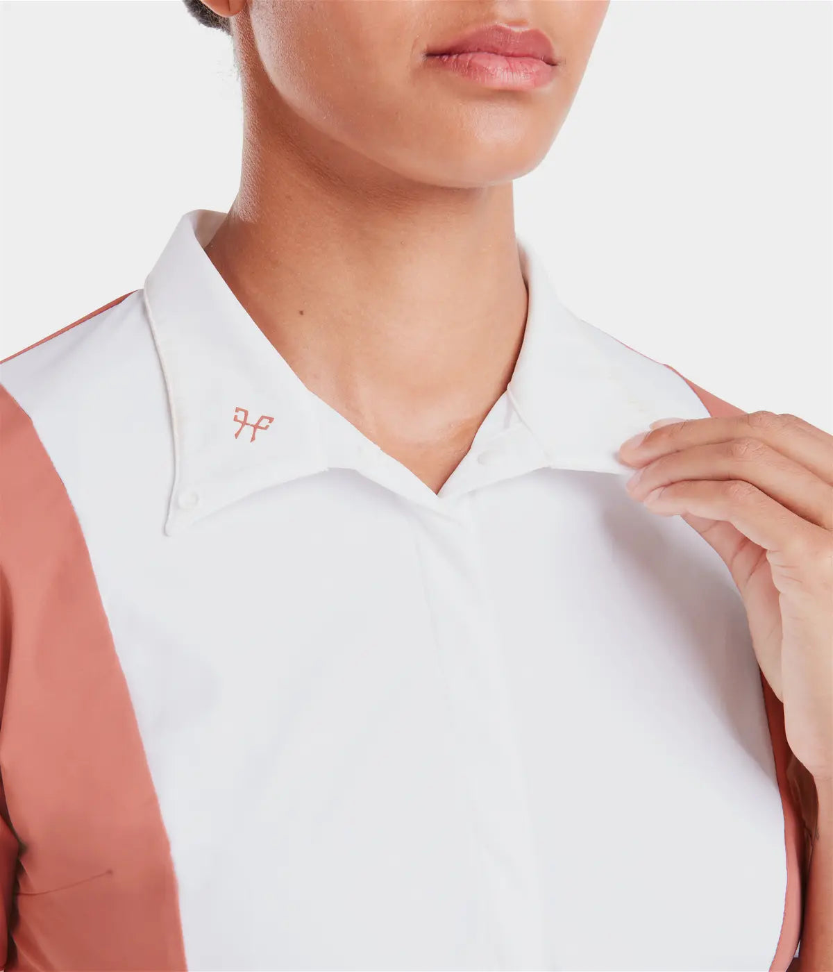 Chemise de concours Horse Pilot Monica Manches Courtes Femme