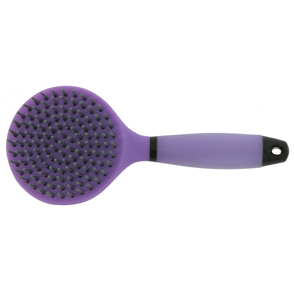 Brosse à crins Hippo-Tonic Gel lilas