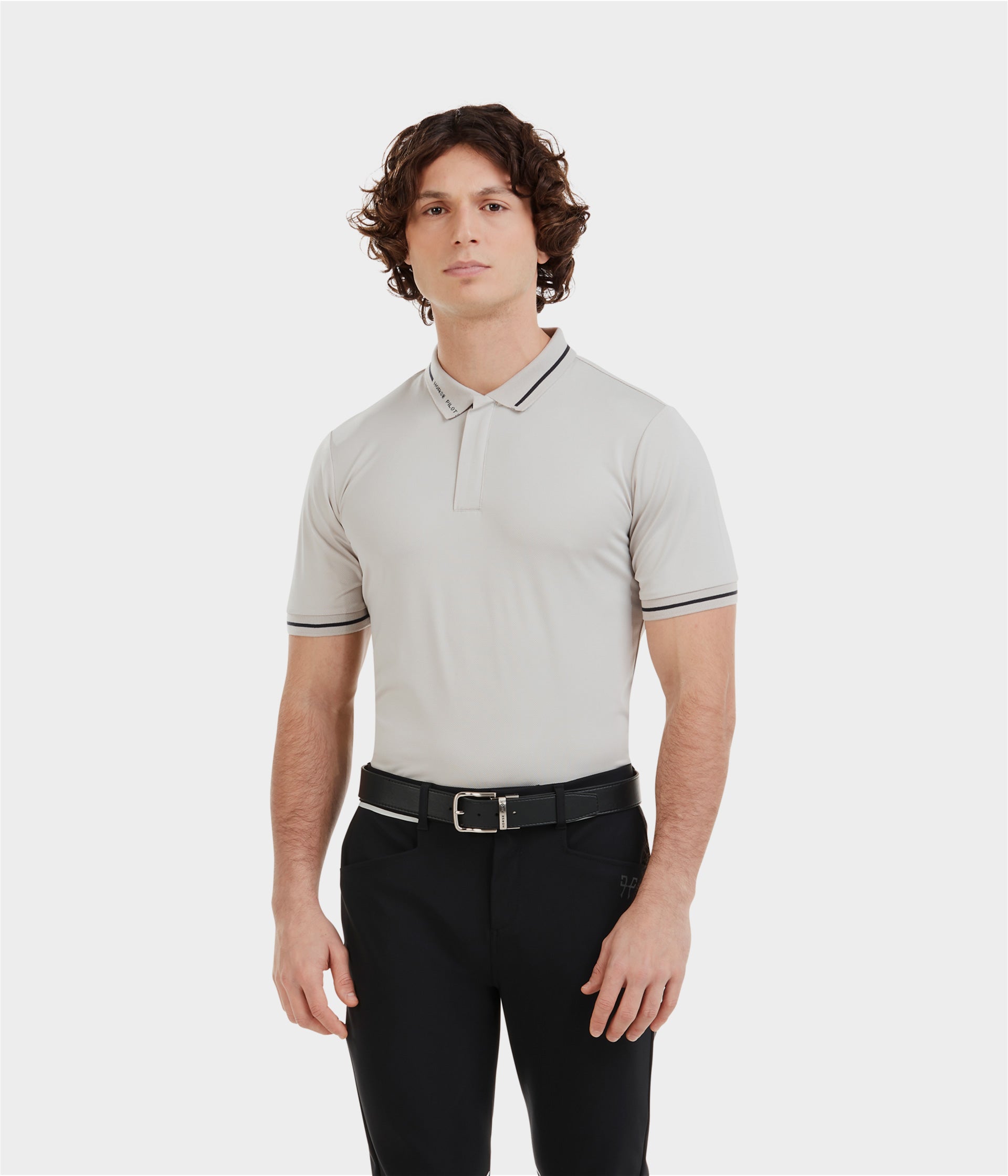 Polo Horse Pilot Atlas Homme WIND GREY XS - Main Image