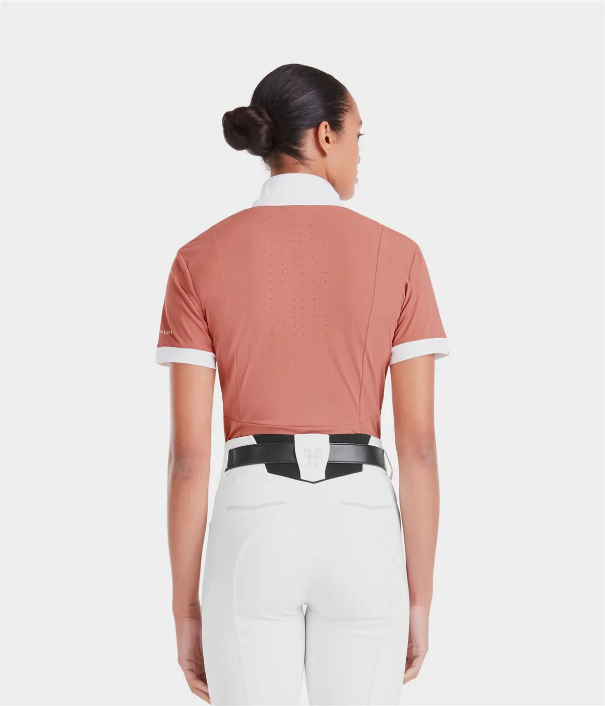 Chemise de concours Horse Pilot Monica Manches Courtes Femme