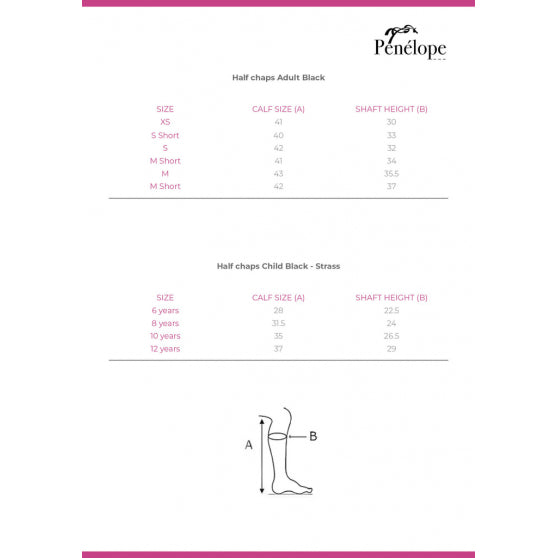 MINI-CHAPS PENELOPE PRISCA CUIR