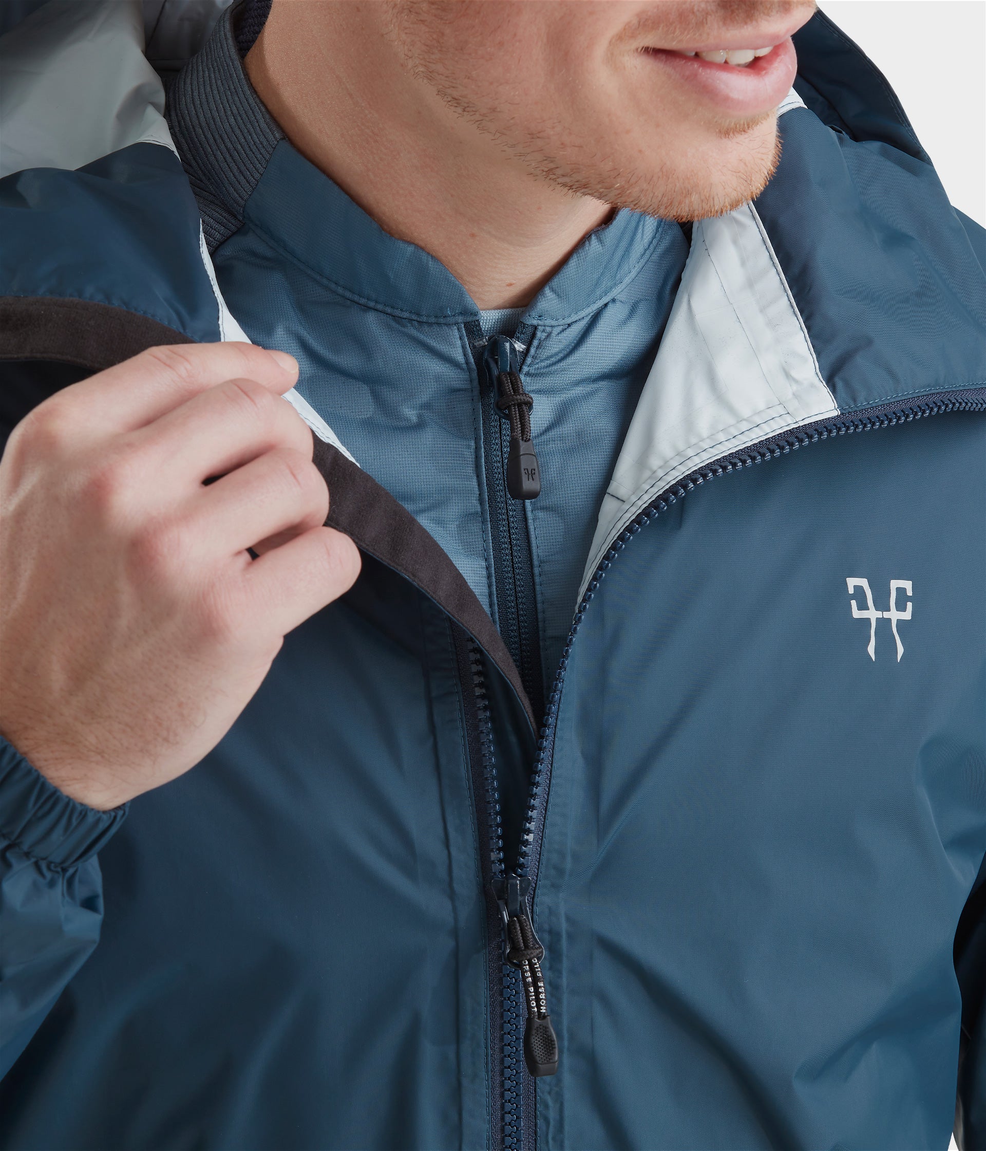 Veste Imperméable Horse Pilot Long Raintech Homme