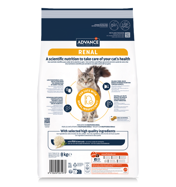 Croquette Chat Rénal - Advance Vet
