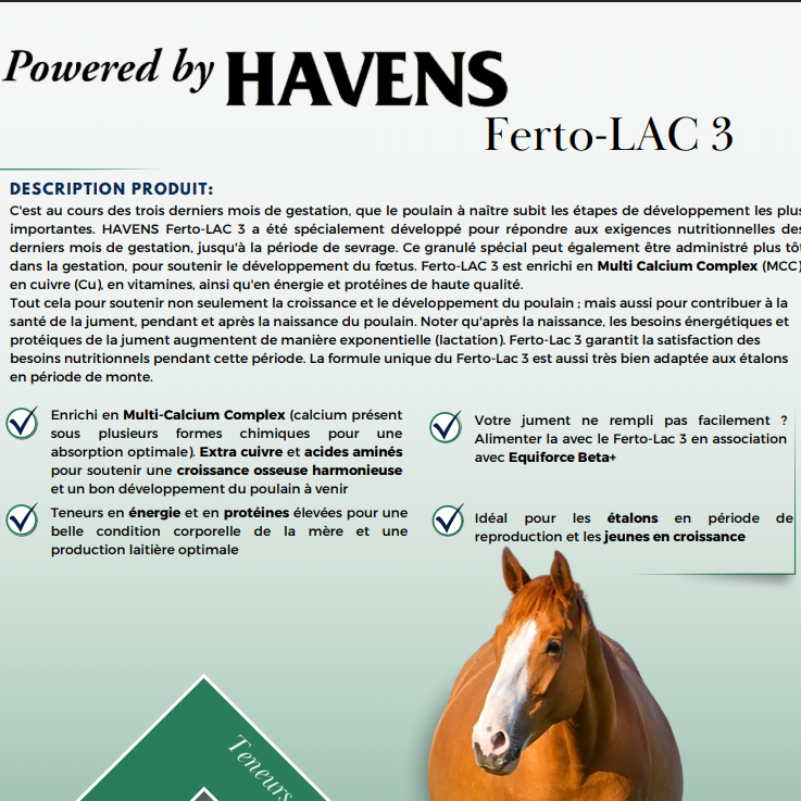 Havens Ferto-Lac3 25KG