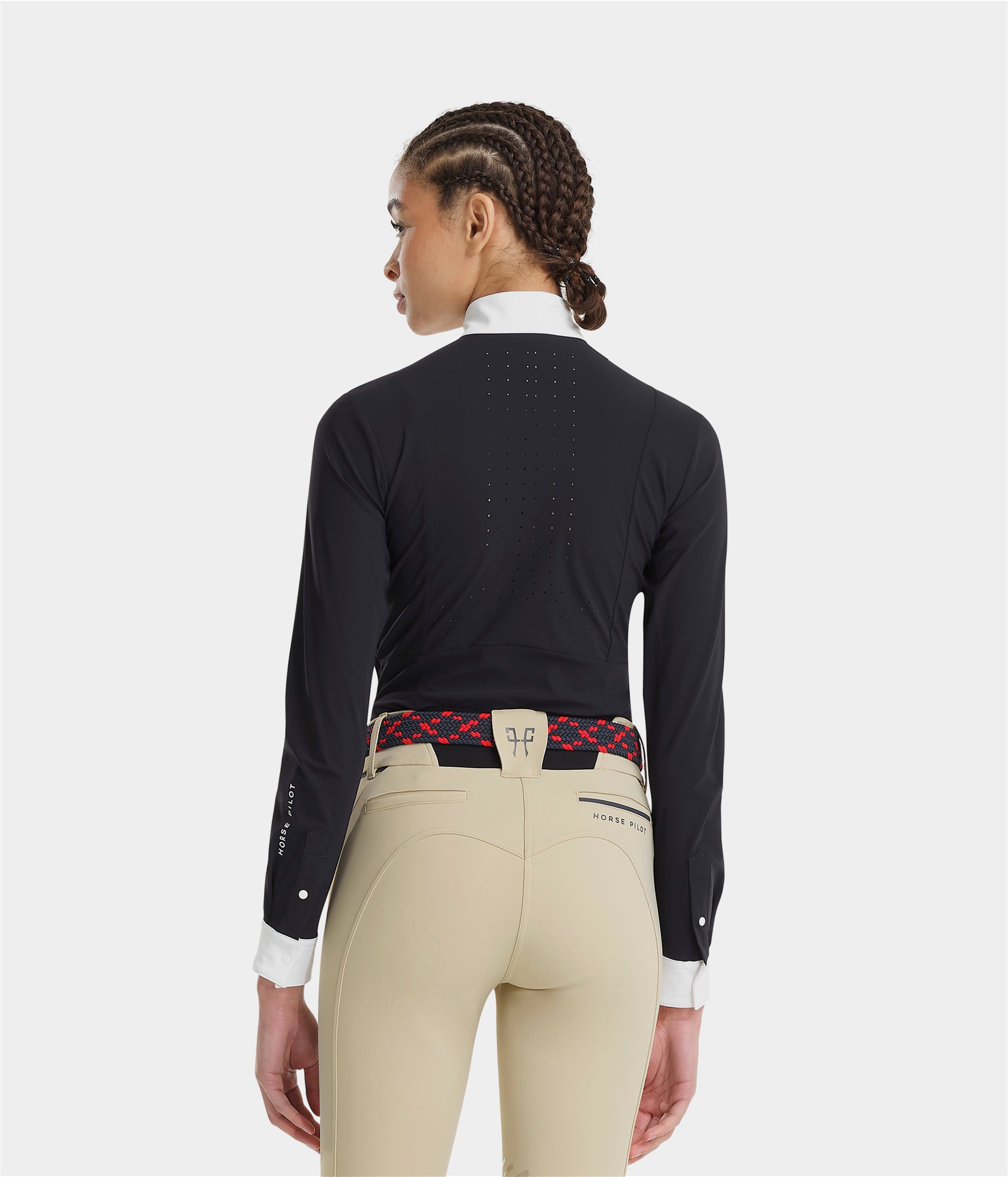 Polo Horse Pilot Monica Manches Longues Femme
