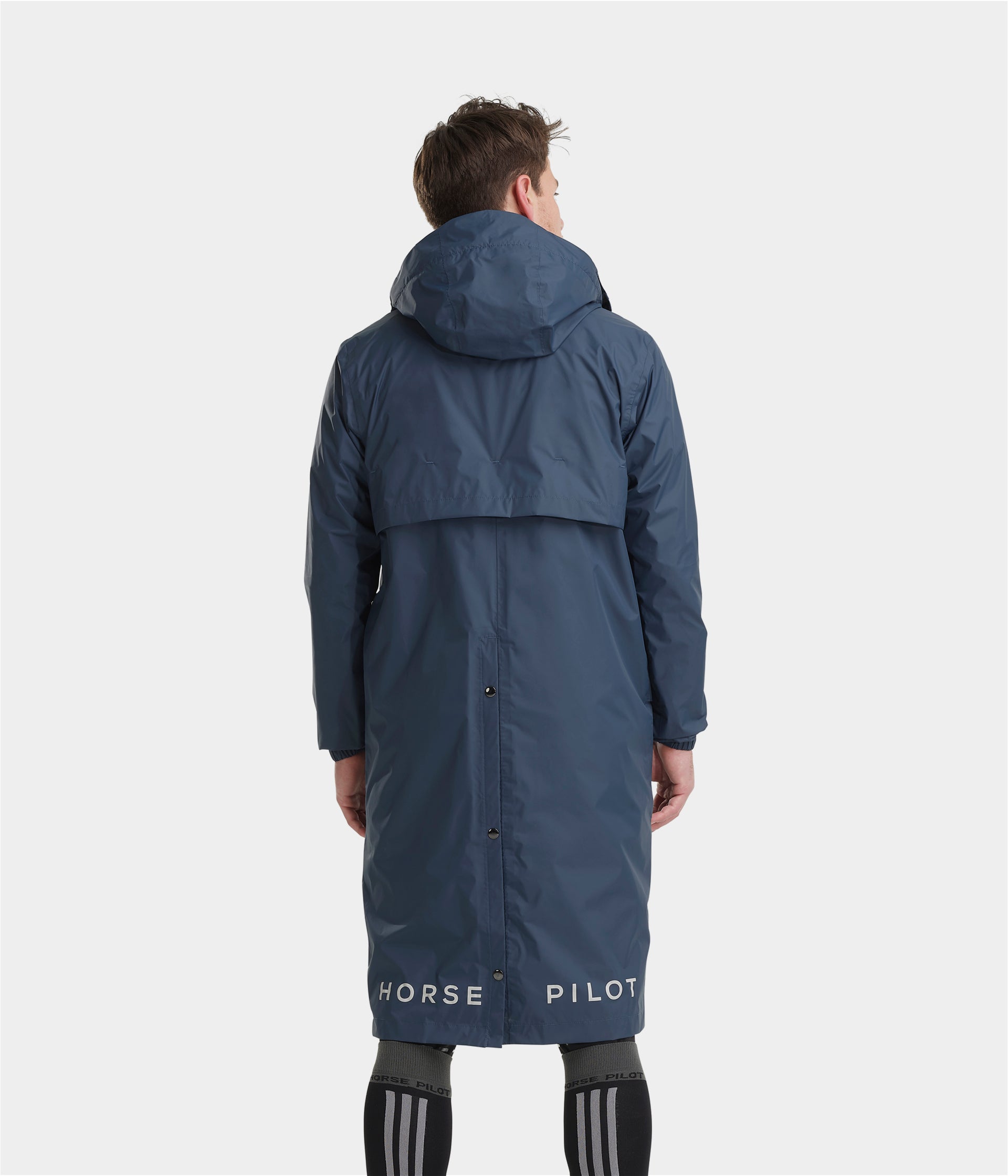 Veste Imperméable Horse Pilot Long Raintech Homme