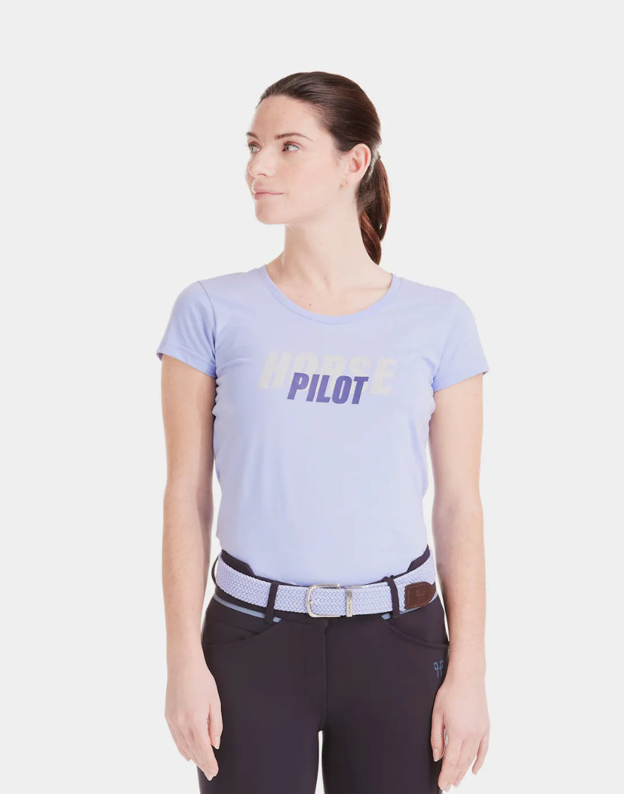 T-Shirt Team Shirt Femme avec Imprimé - Horse Pilot