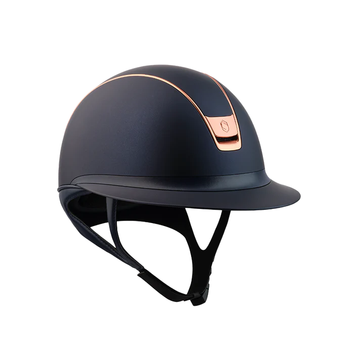 CASQUE SAMSHIELD 2.0 MISS-SHADOW BLEU / ROSE GOLD S