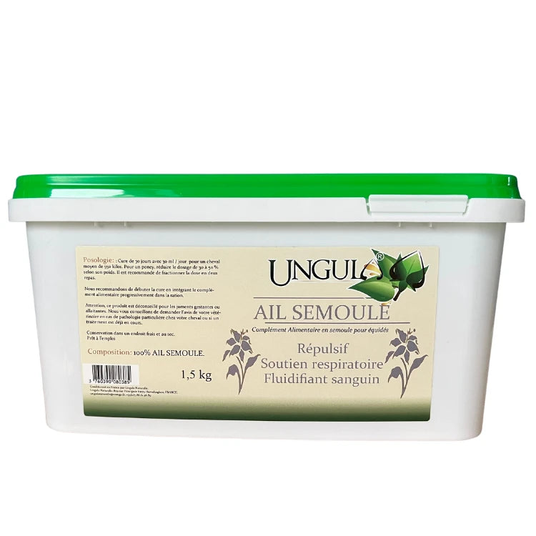 Ungula Naturalis - Complément alimentaire soutien respiratoire Ail semoule