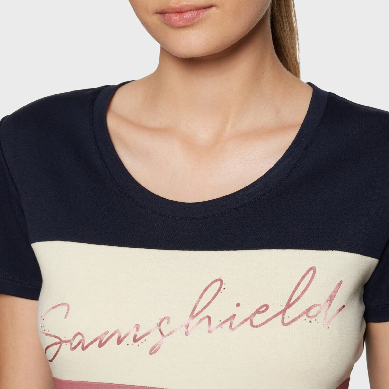 Tee Shirt Samshield Alba Crystals Femme Manche courte