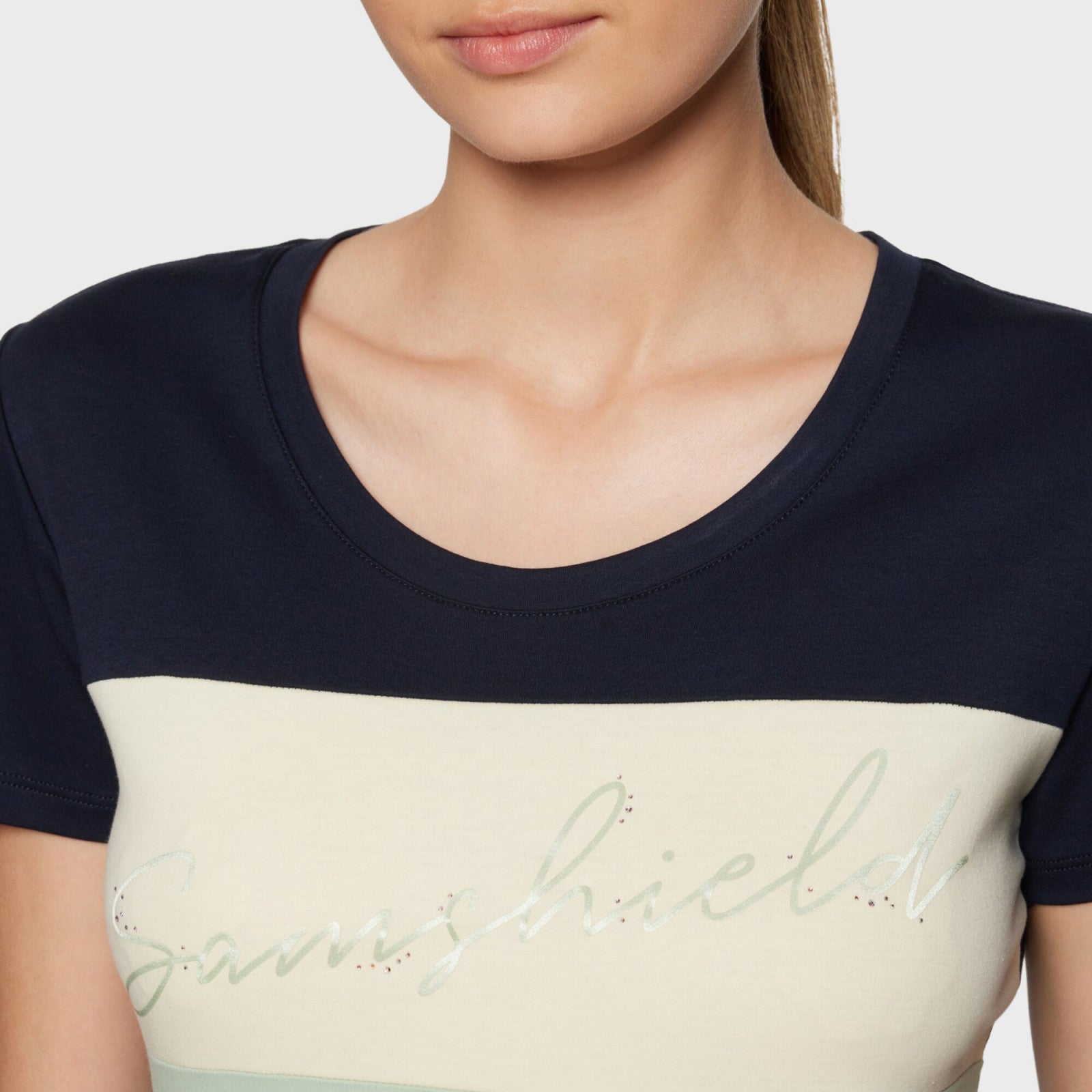 Tee Shirt Samshield Alba Crystals Femme Manche courte