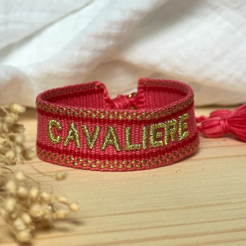 Bracelet Tissu Cavaliere - Equestrian