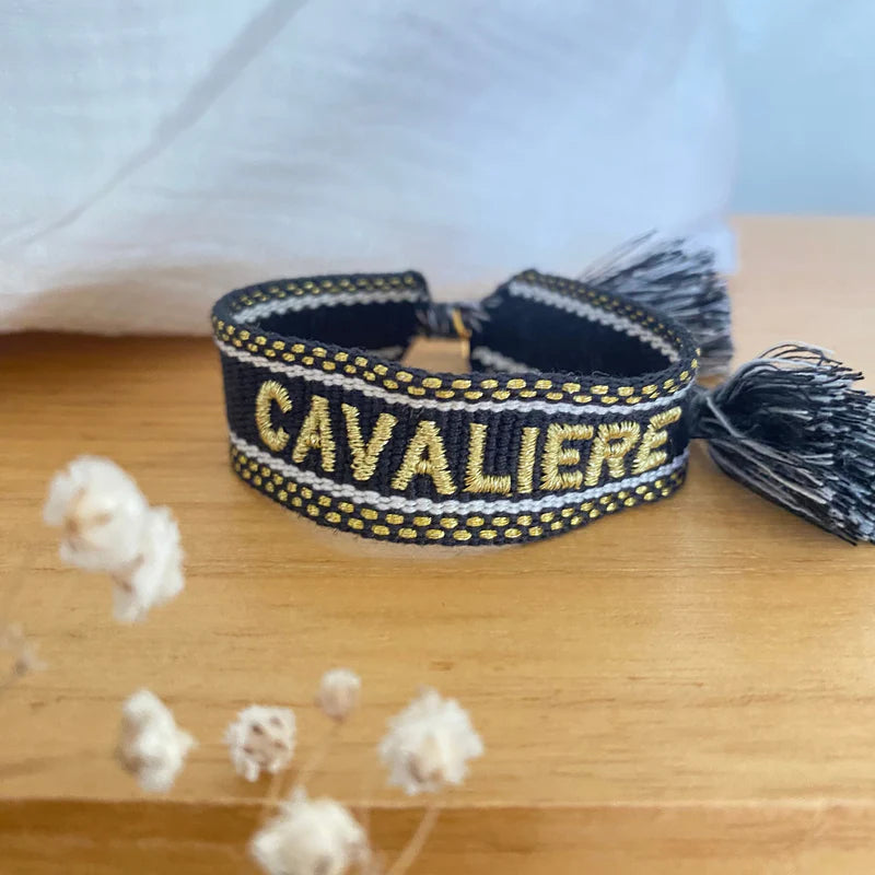 Bracelet Tissu Cavaliere - Equestrian