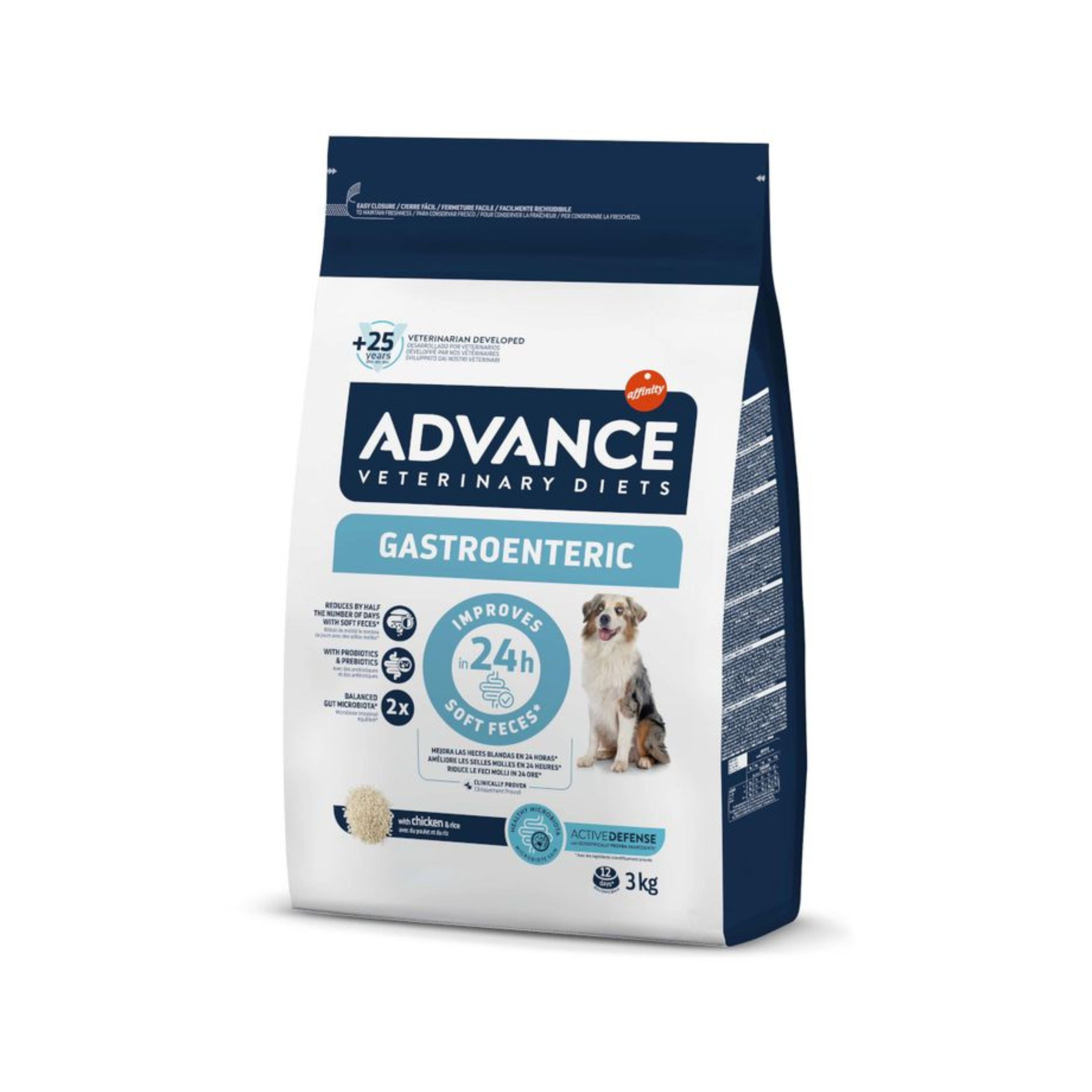 Croquettes pour Chien Gastroenteric Médium/Max - Advance Vet