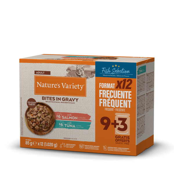 Pack Pochons Bouchées en sauce Chat - Nature's Variety