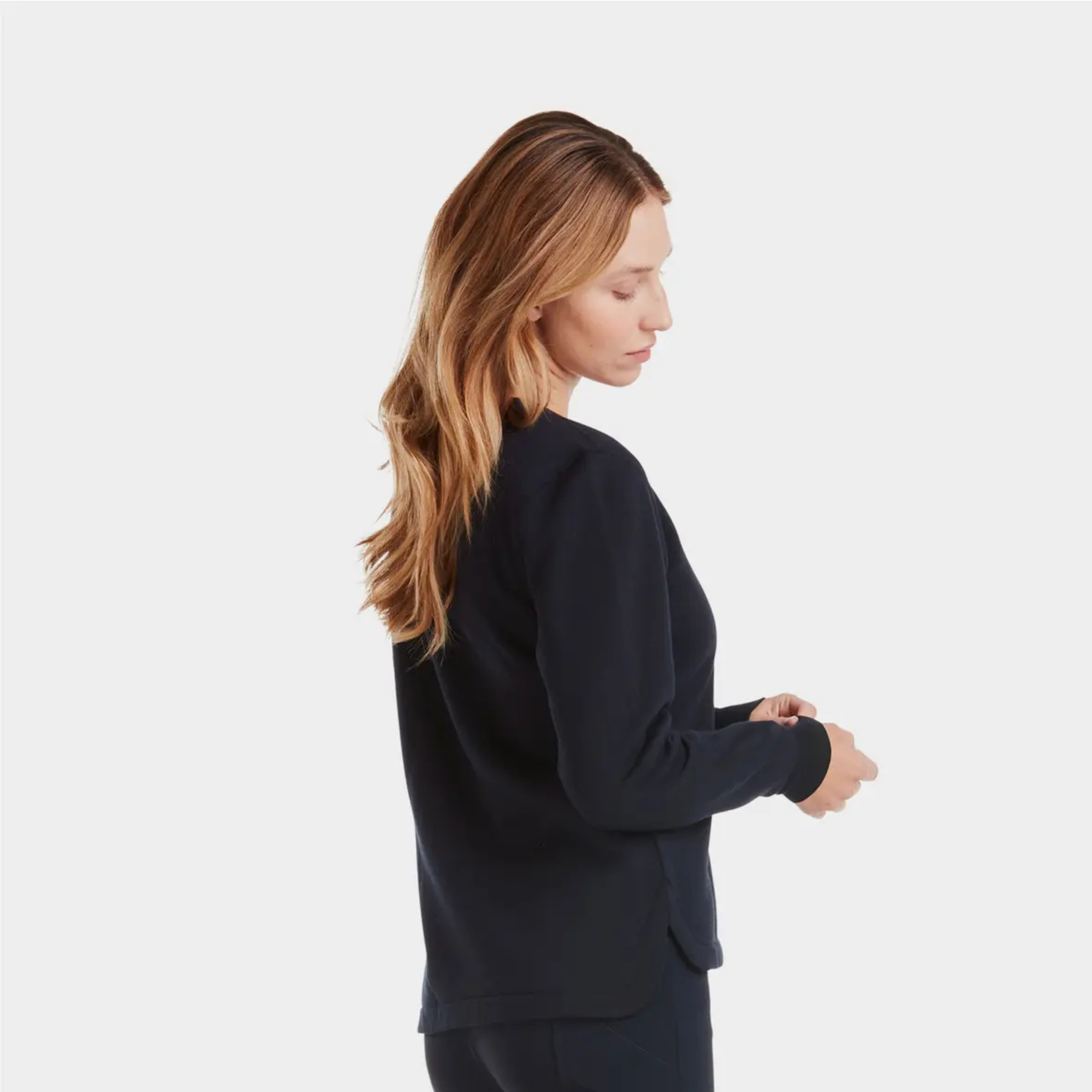 Sweat-Shirt en Laine Mérinos Femme - Horse Pilot