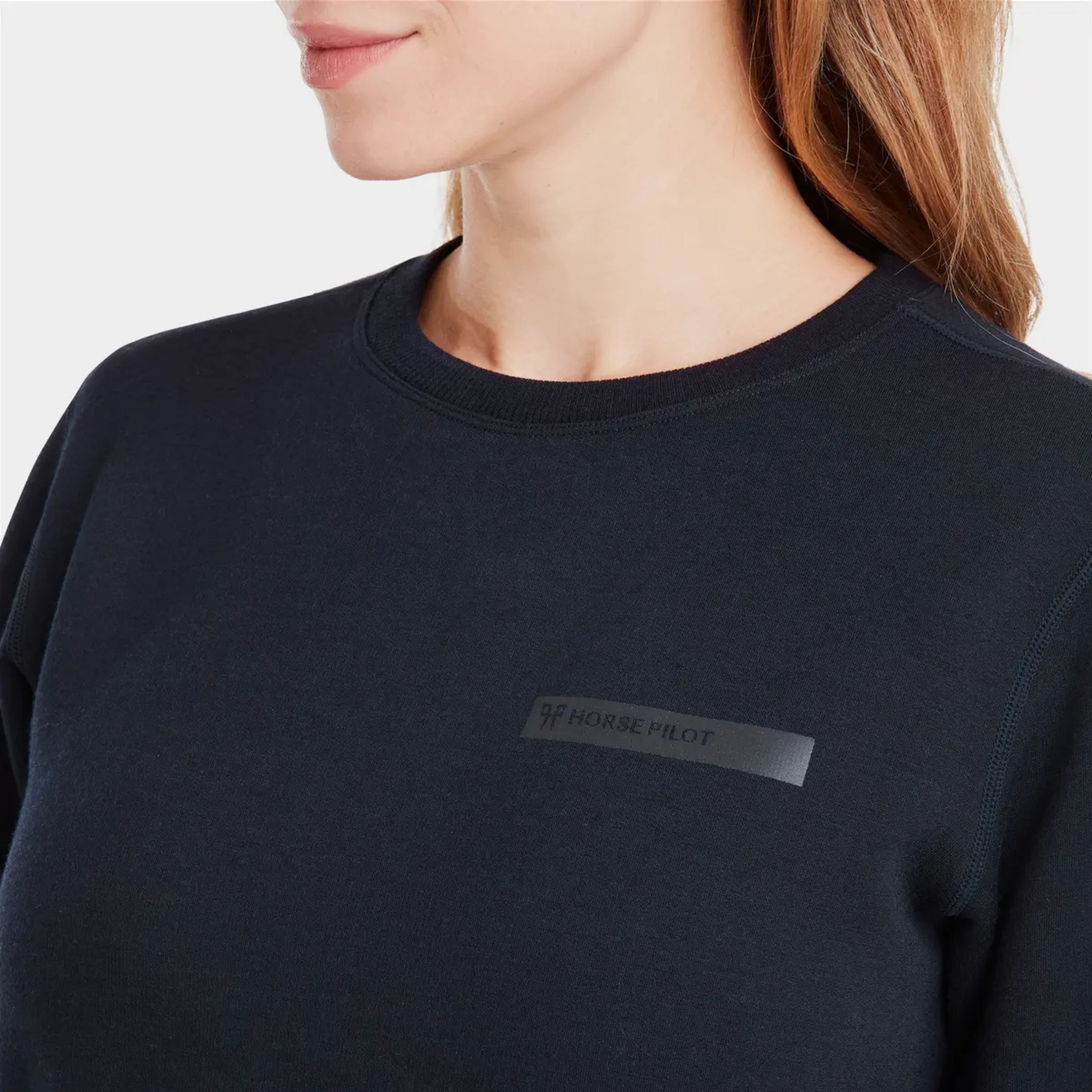 Sweat-Shirt en Laine Mérinos Femme - Horse Pilot