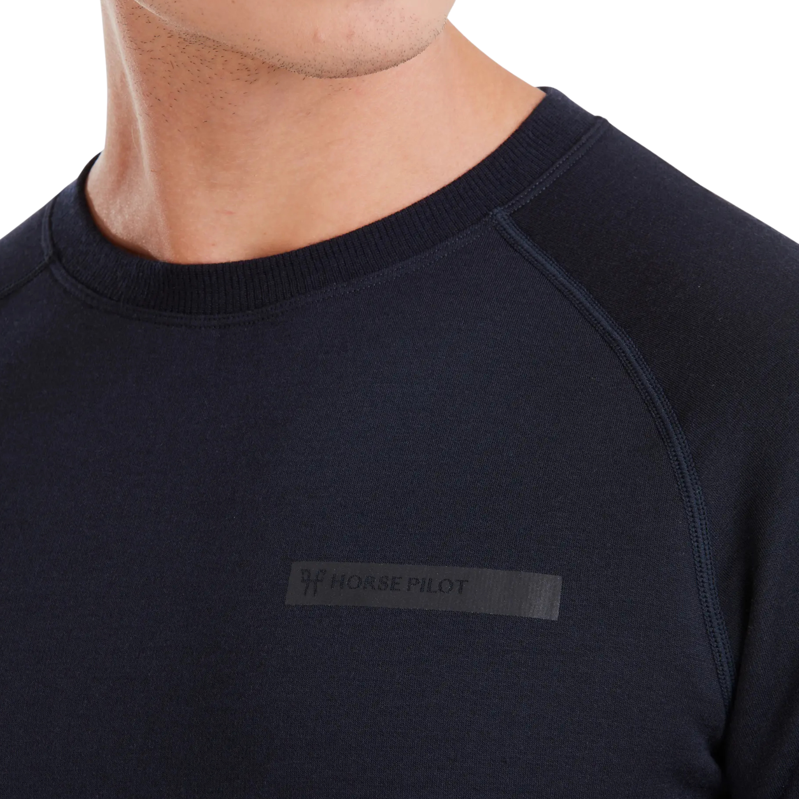 Sweat-Shirt en Laine Mérinos Homme - Horse Pilot