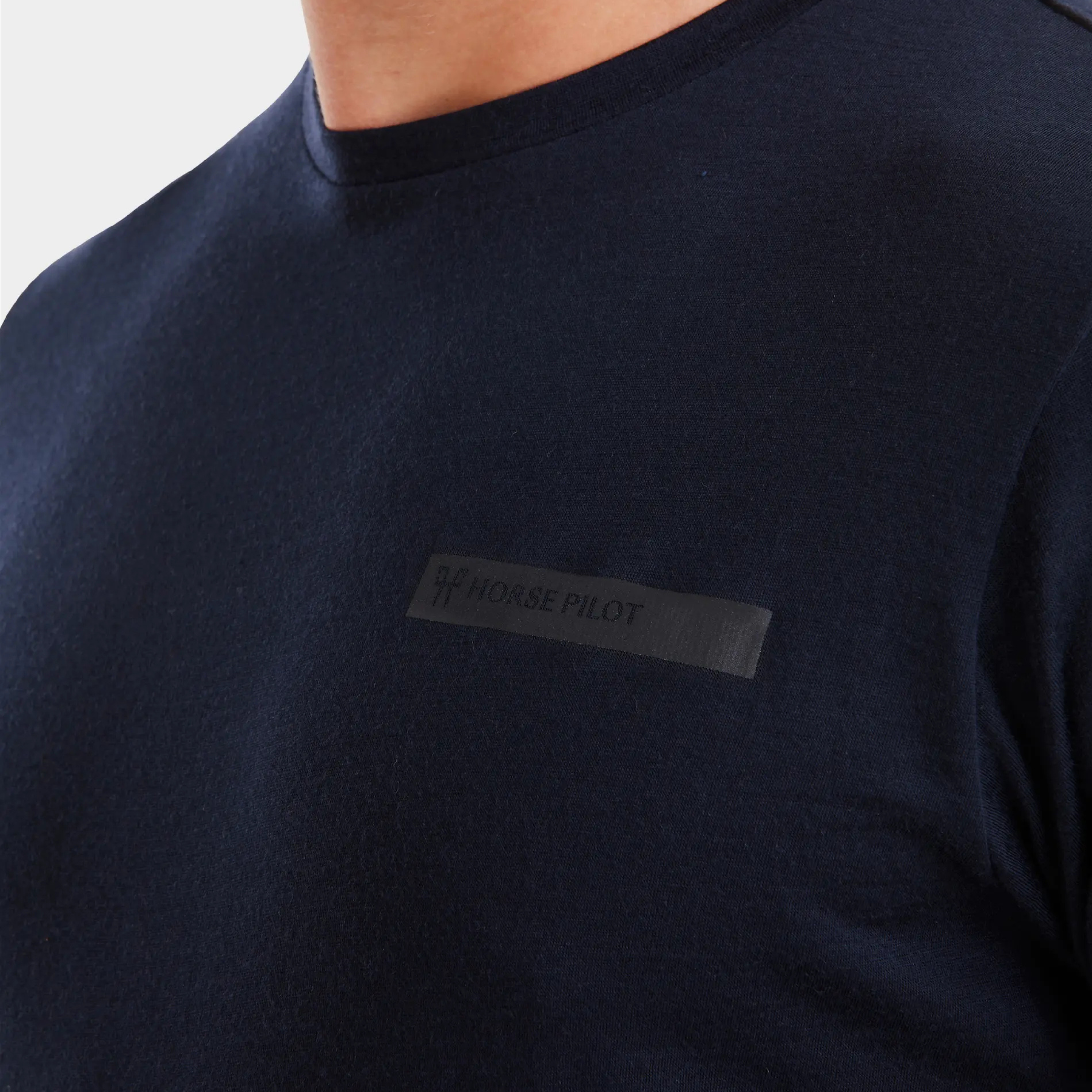 Tee-Shirt en Laine Mérinos Homme - Horse Pilot