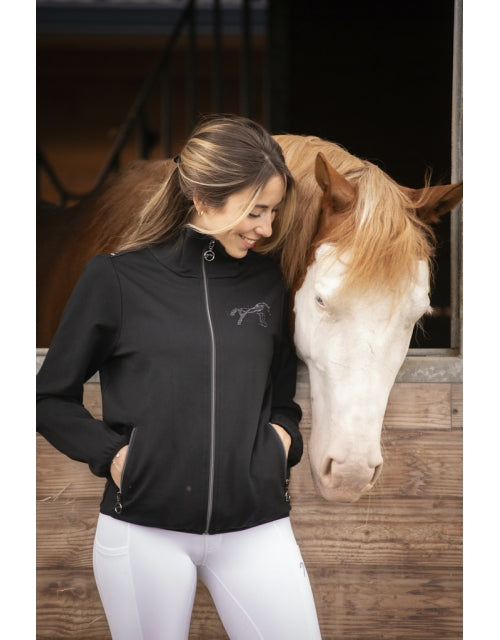 VESTE PENELOPE STRASS TWEENY NOIR