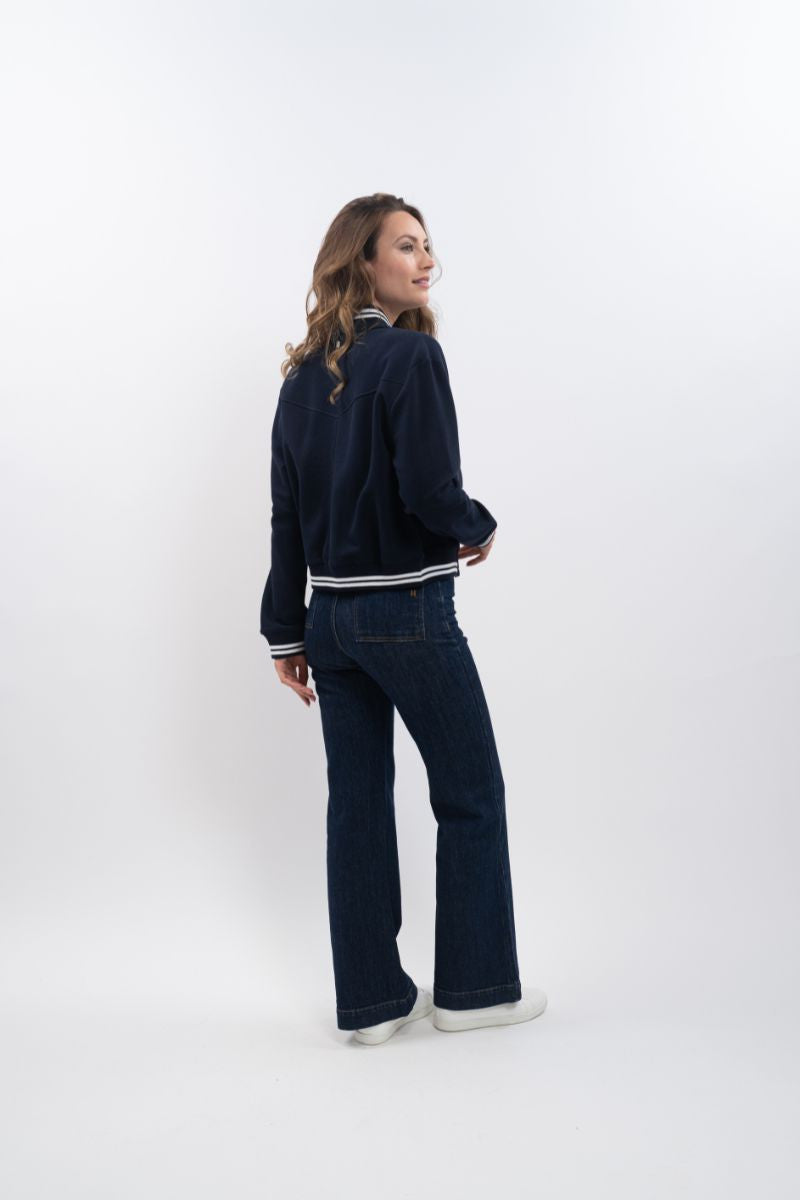 Agathe Bomber Sweater - Harcour
