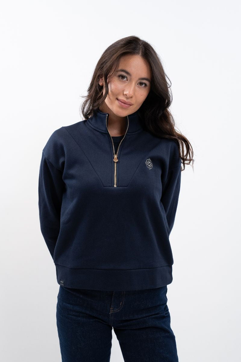 Louise Sweat Zip Versailles - Harcour