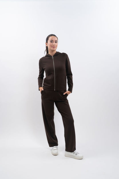 Amelie Sweat zippé maille - Harcour