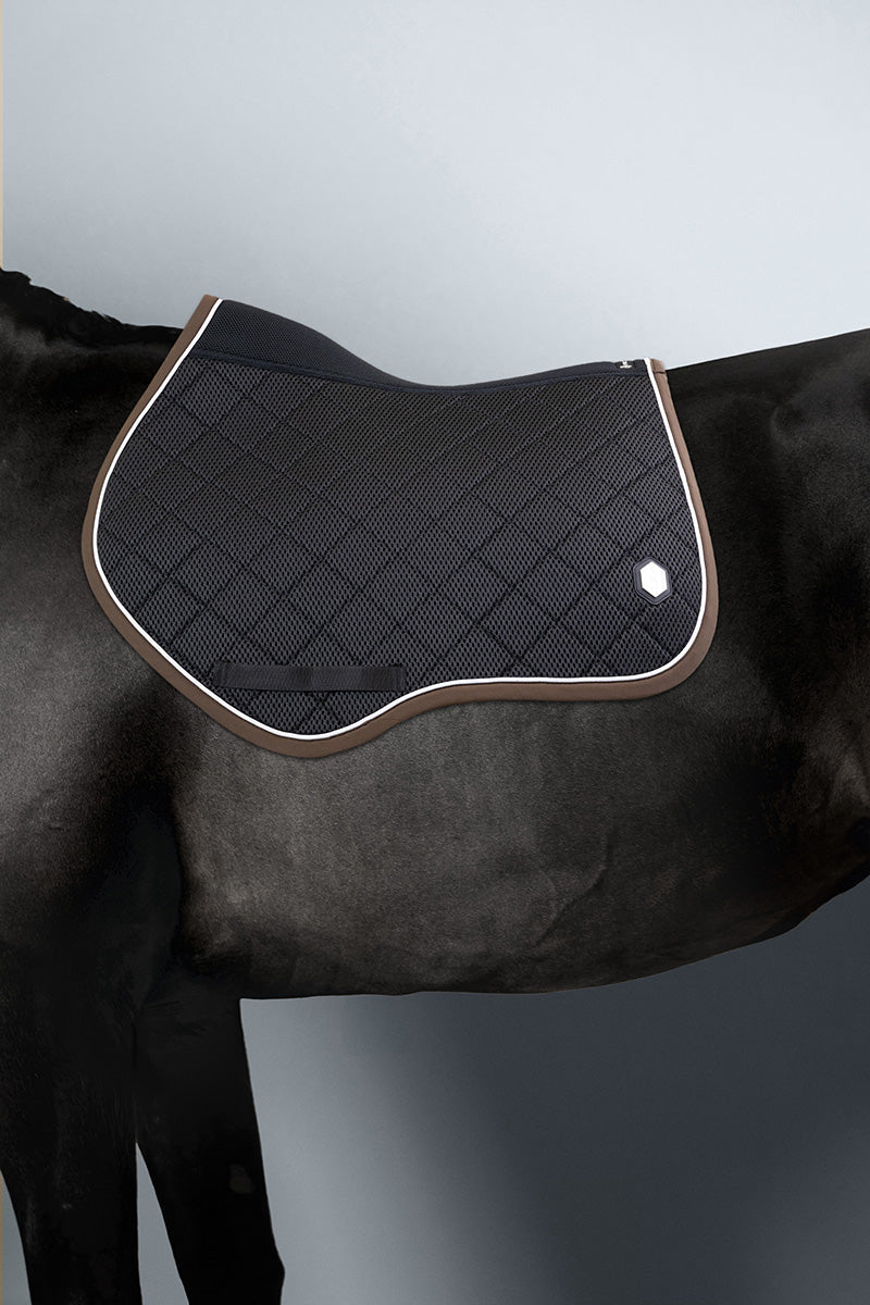 Dynamix Tapis de selle Mesh velours 3D - Harcour