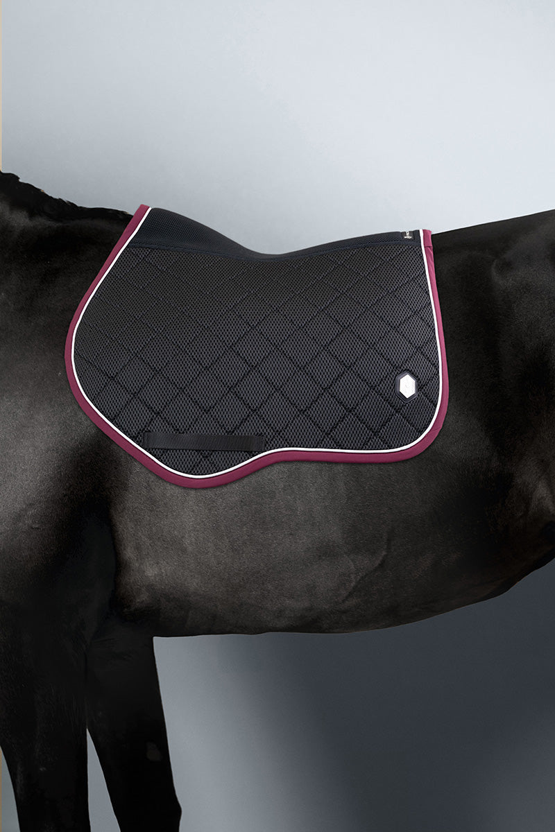 Dynamix Tapis de selle Mesh velours 3D - Harcour