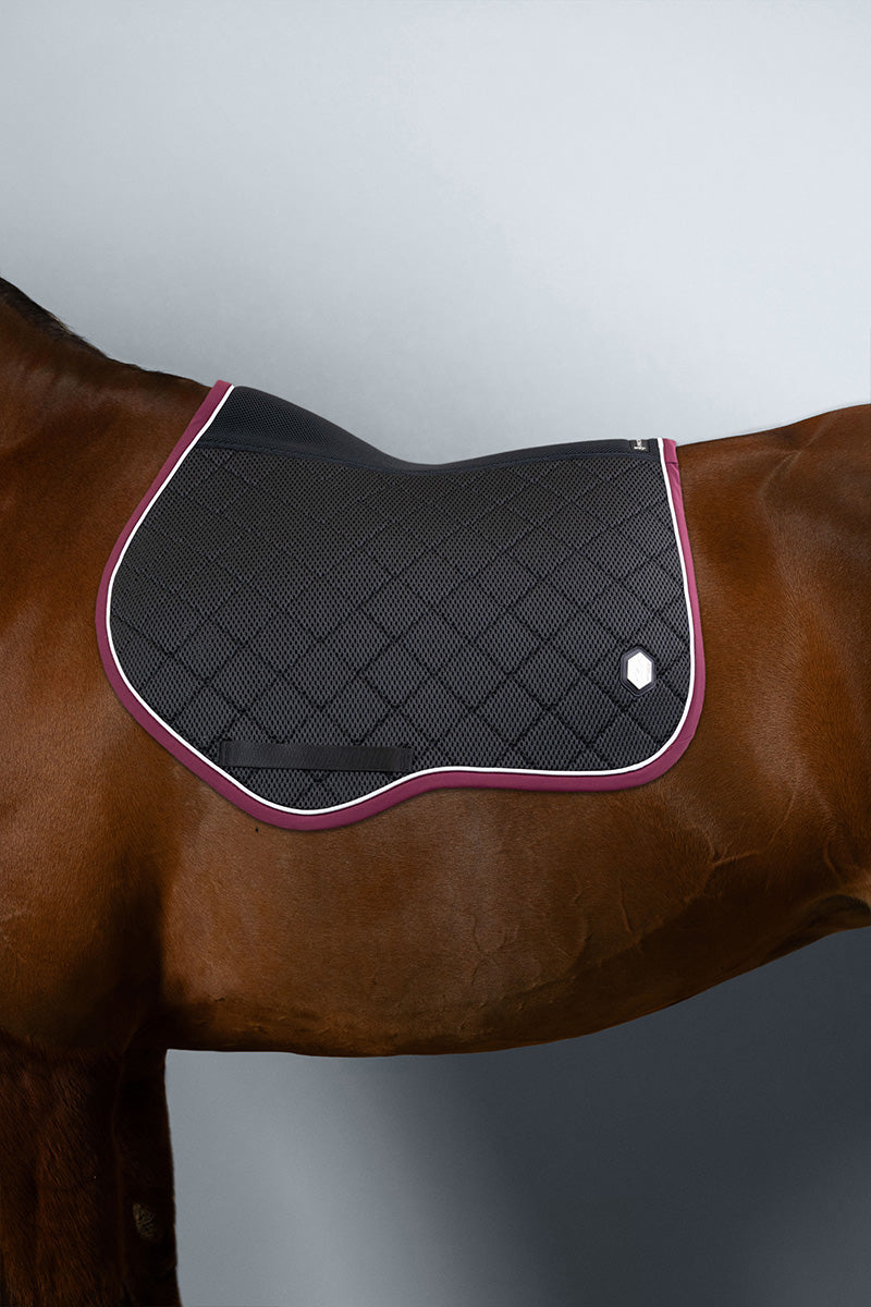 Dynamix Tapis de selle Mesh velours 3D - Harcour