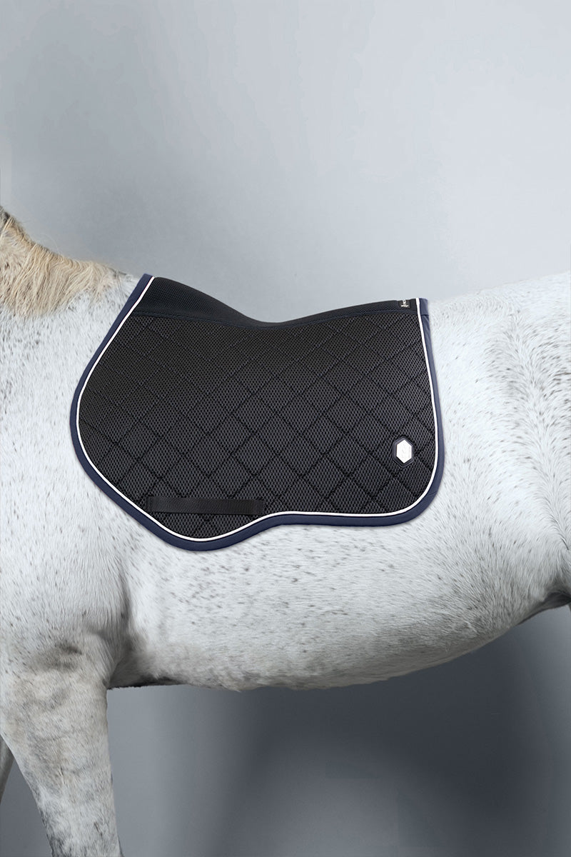 Dynamix Tapis de selle Mesh velours 3D - Harcour