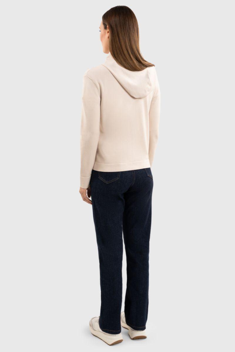 Amelie Sweat zippé maille - Harcour