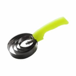 ETRILLE METALIQUE RONDE FLUO JAUNE