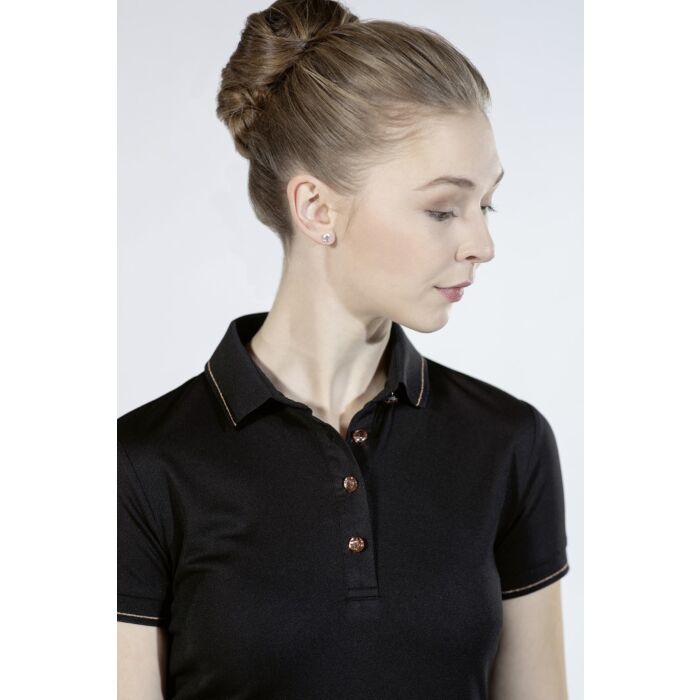 POLO HKM FEMME GLAMOUR ROSE/GOLD
