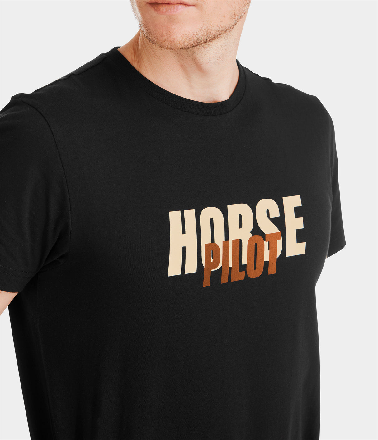 Tee Shirt Horse Pilot Team Shirt Homme