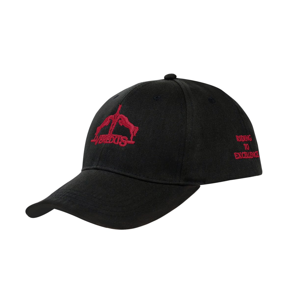 CASQUETTE VEREDUS BLACK/RED