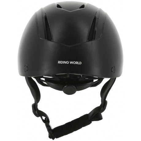 CASQUE EQUITATION TOPY NOIR RIDING WORLD