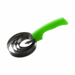 ETRILLE METALIQUE RONDE FLUO VERT