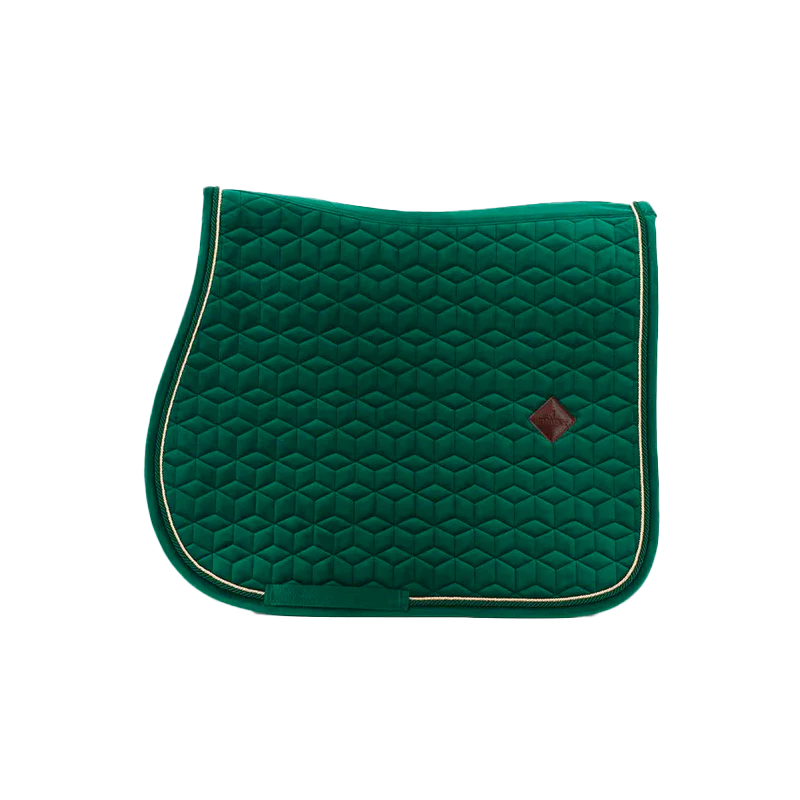 TAPIS SELLE KENTUCKY VELOURS VERT FONCE