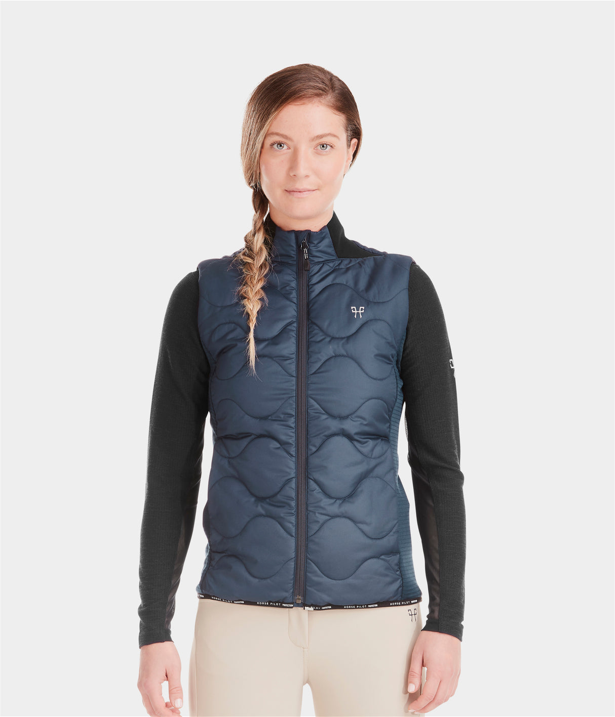 Veste Sans Manches Horse Pilot Rider Vest Femme