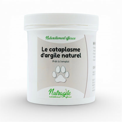 Cataplasme d'argile naturel - Nutragile Chien-Chat