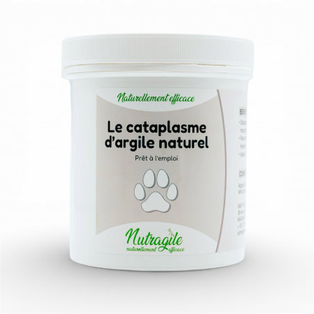 Cataplasme d'argile naturel - Nutragile Chien-Chat