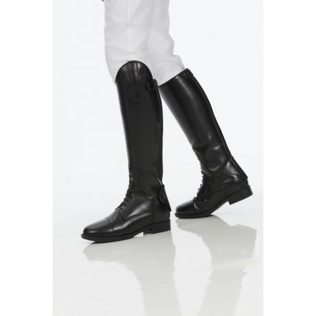 BOTTES EQUITHEME ENFANT NOIR : 31.5 / 38